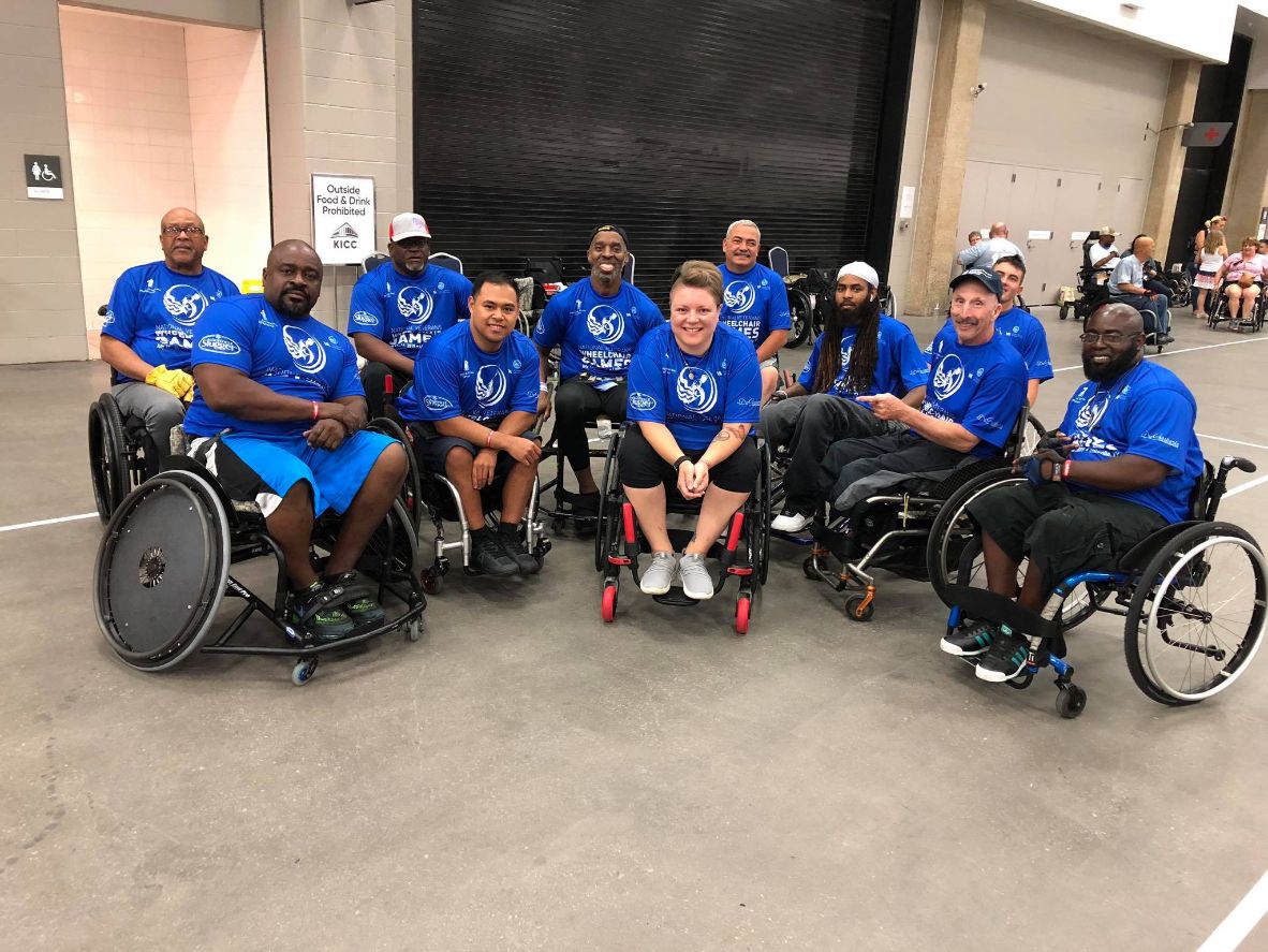 National Veterans Wheelchair Games participants